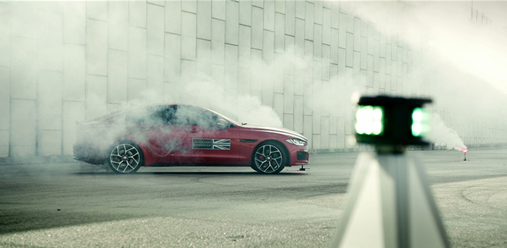 Jaguar 'The Art of performance' driving event